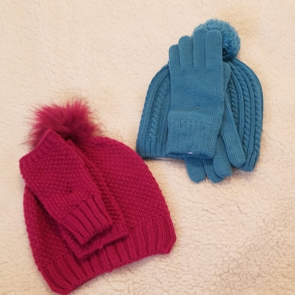 NY&C hat and glove sets